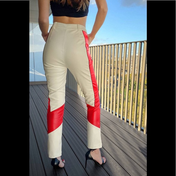 Labelrail x Hana Cross faux colorblock pants 2/XS - Picture 2 of 4